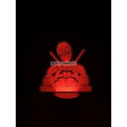 Deadpool LOVE, led lámpa.