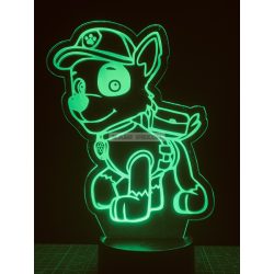 Mancsőrjárat Rocky, led lámpa/éjszakai fény